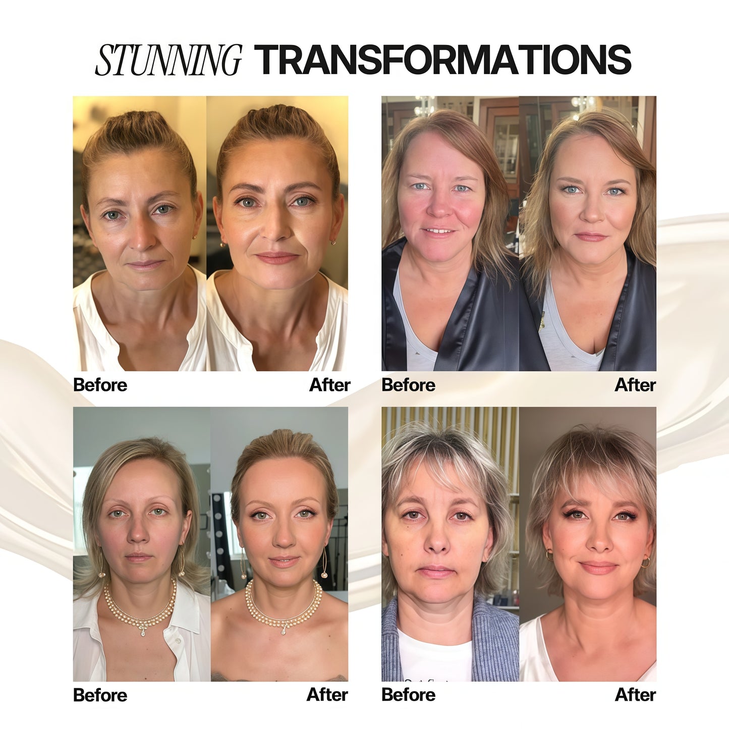 Luxe Color Changing Foundation for Women – Instantly Adapts to Your Skin Tone – Buildable Light-to-Medium Coverage – 12-Hour Wear – Natural Dewy Finish - Light